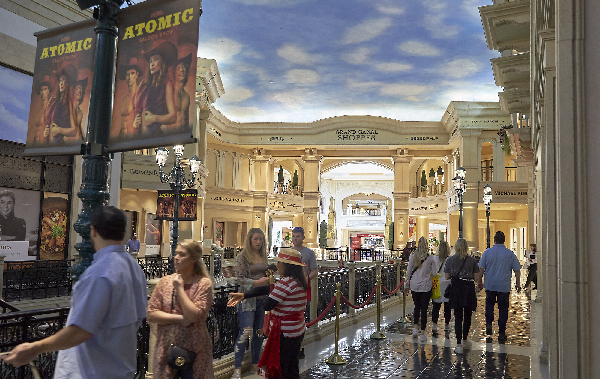 Ad Art Sign Co., AdArt, Full Service Signage, LED Lighting, Digital Signage,Hospitality, Signage, Retail, Custom Printed promotional pole signs and Halo-lit pin mounted FCO (Flat Cut Out) Metal Letters, The Venetian Resort & Casino, Las Vegas, NV