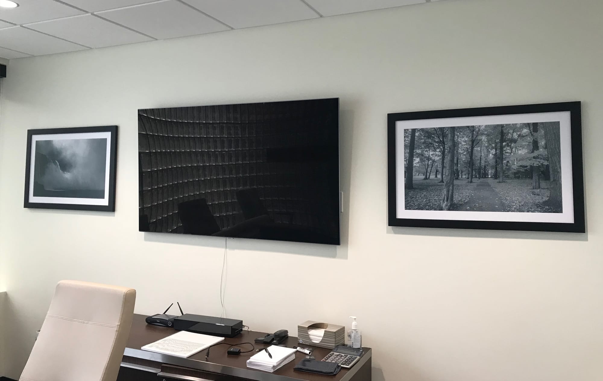 Interior, Prints and Framed Images, Produced and installed Digital print photo with custom frame w/ non-glare glass, Corporate,Ad Art Sign Co., AdArt, Full Service Signage, LED Lighting, Digital Signage,