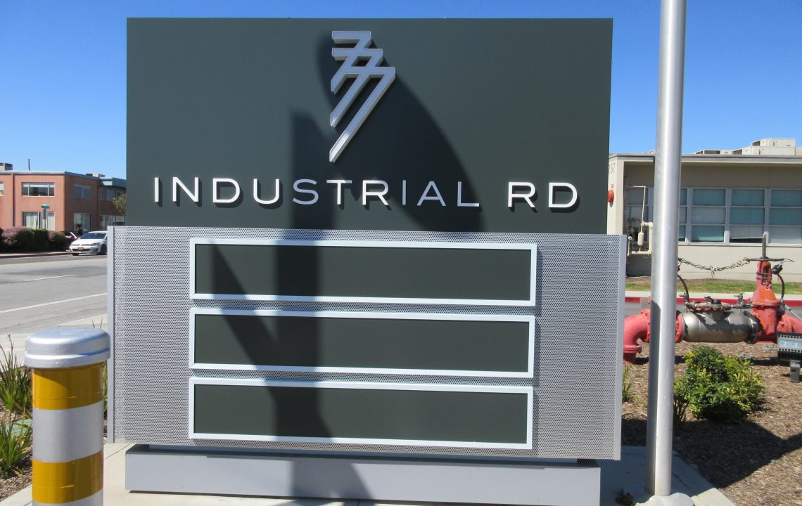 777 Industrial Rd Monument Sign